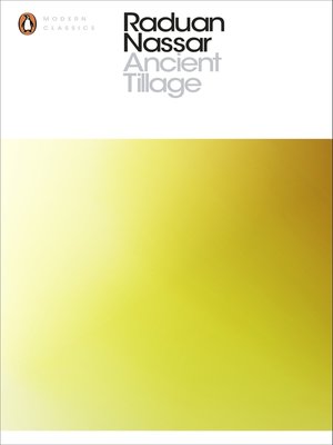 cover image of Ancient Tillage